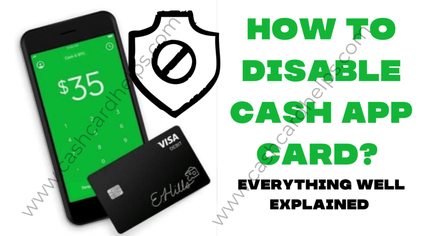 disable cash app card