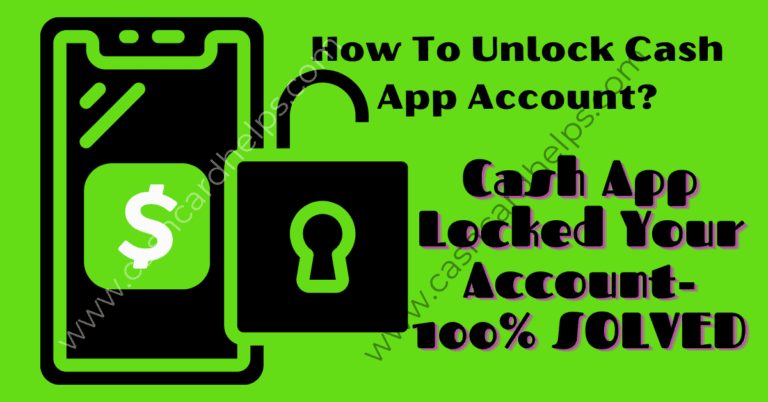 How To Unlock Cash App Account?: Cash App Locked Your Account-100% SOLVED