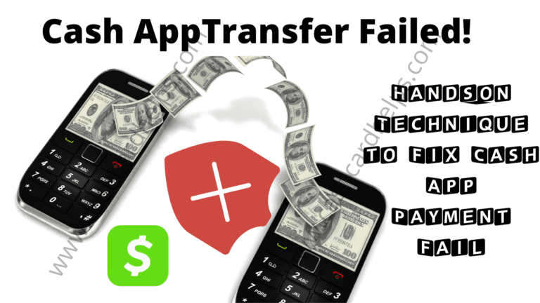 Cash App Transfer Failed?