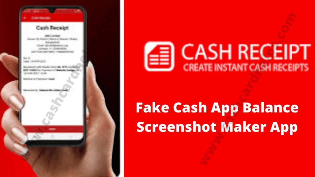Fake Cash App Balance Screenshot Generator 