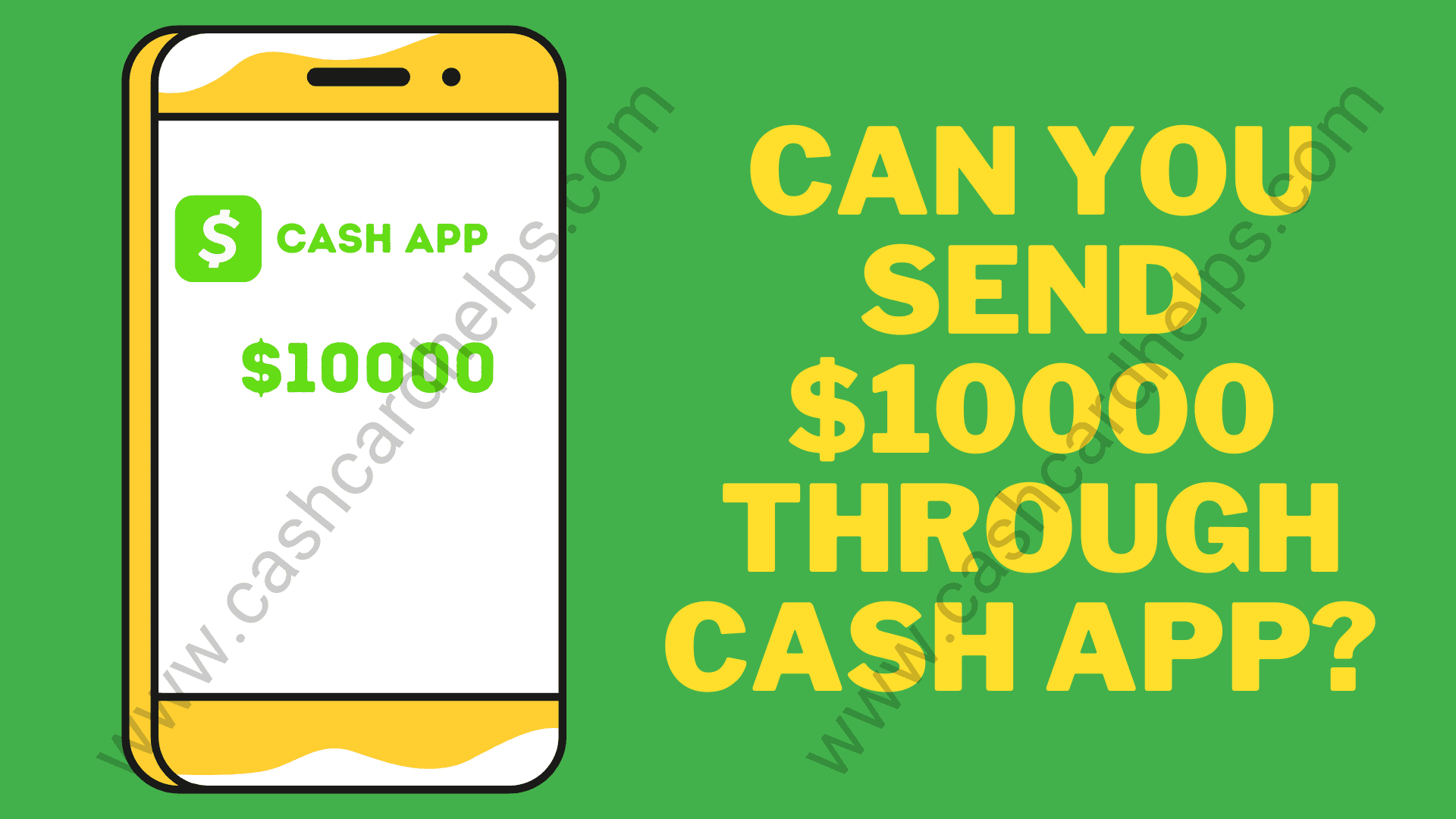 Can you send $10000 through cash App