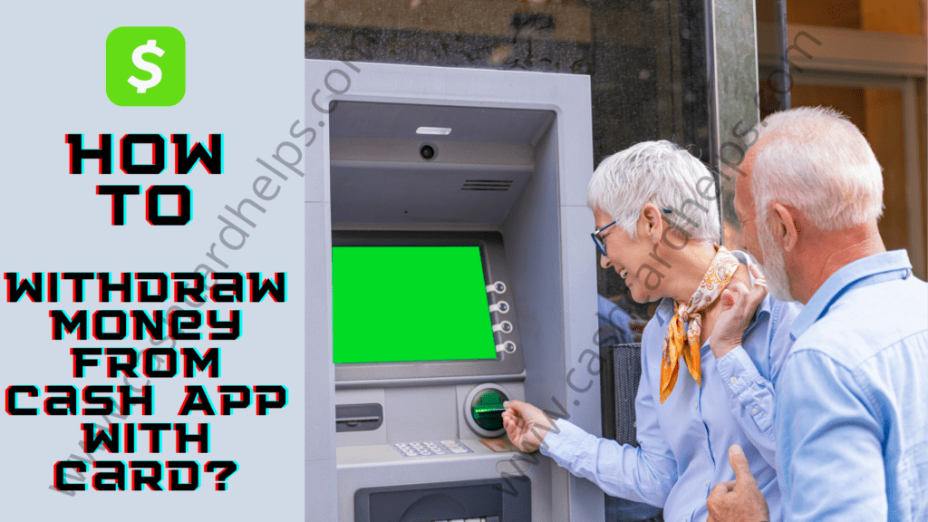 withdraw money from cash app without a card