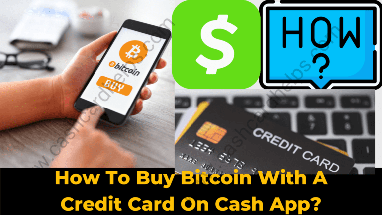 Buy Bitcoin With A Credit Card On Cash App [Simple Method]