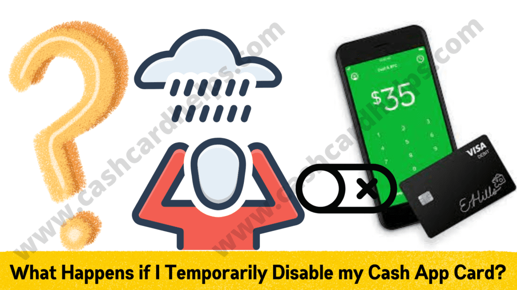 why my cash app card disabled