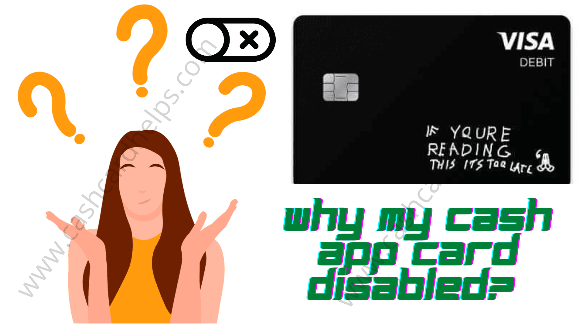why my cash app card disabled
