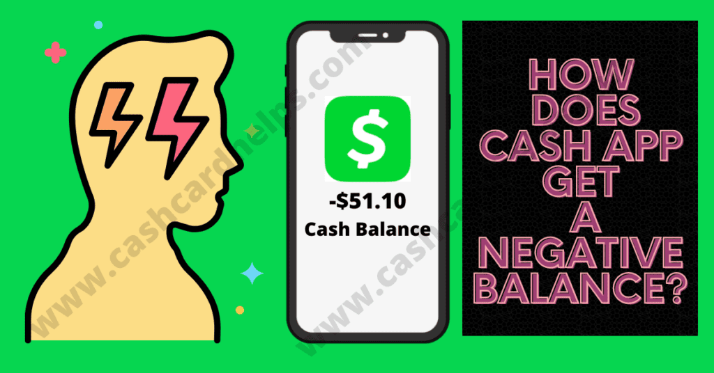 cash app negative balance