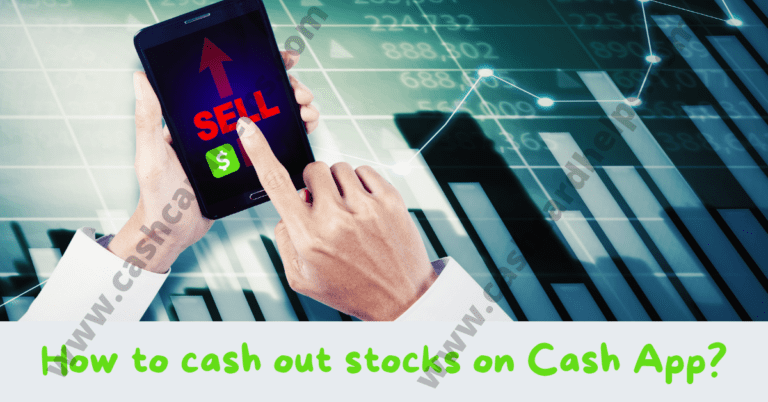 how to cash out stocks on cash app