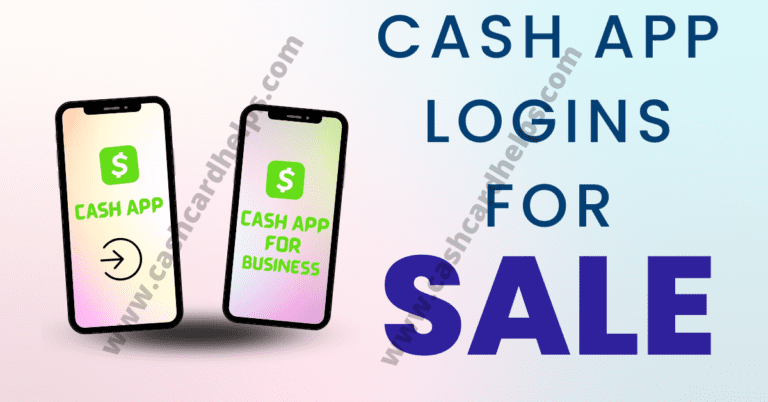 cash app logins for sale