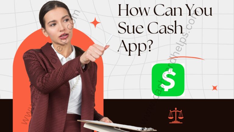 how can you sue cash app