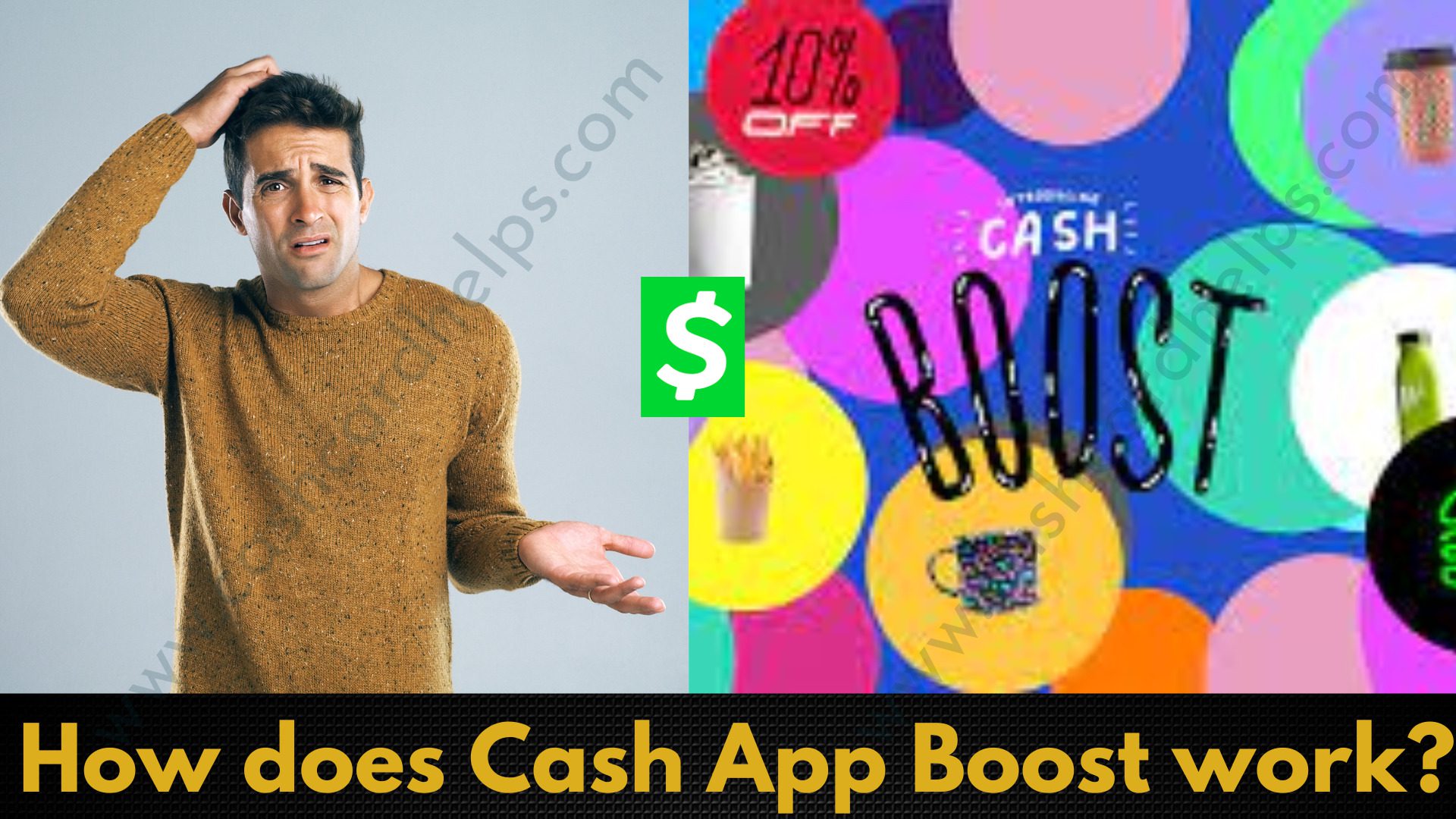 how does cash app boost work